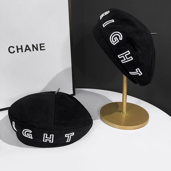black beret female spring and autumn net red octagonal hat british fashion cool male bud painter, Blue;gray
black beret female spring and autumn net red octagonal hat british fashion cool male bud painter, Blue;gray