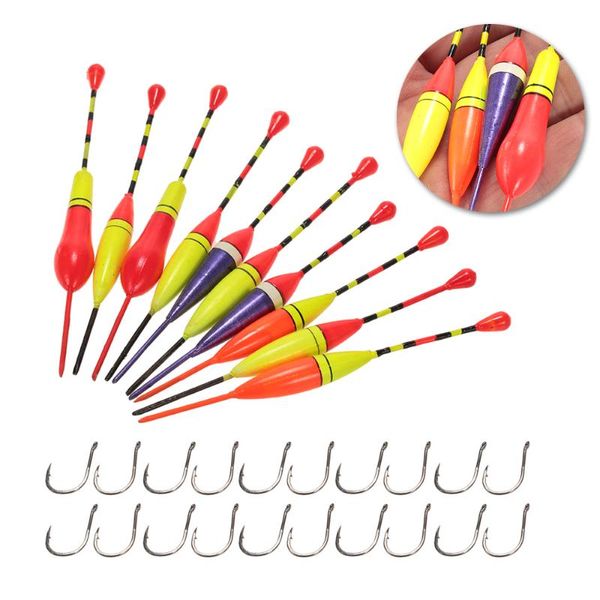 30pcs multi-purpose light floats fishing floaters hooks set antenna slip buoyant bite indicators float accessories
30pcs multi-purpose light floats fishing floaters hooks set antenna slip buoyant bite indicators float accessories