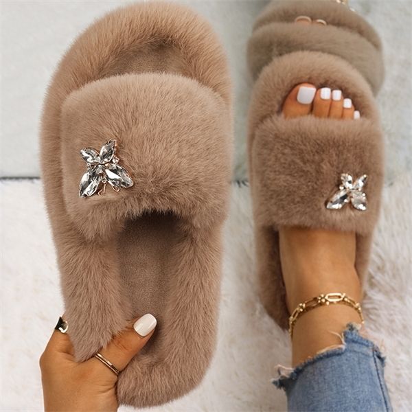 fluffy slippers rhinestone butterfly faux fur slides women sandals platform flip flops crystal indoor slippers luxury flat shoes y1120, Black
fluffy slippers rhinestone butterfly faux fur slides women sandals platform flip flops crystal indoor slippers luxury flat shoes y1120, Black