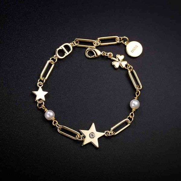75% off outlet online family new fashion female five star pearl petal star bracelet o37h, Silver
75% off outlet online family new fashion female five star pearl petal star bracelet o37h, Silver