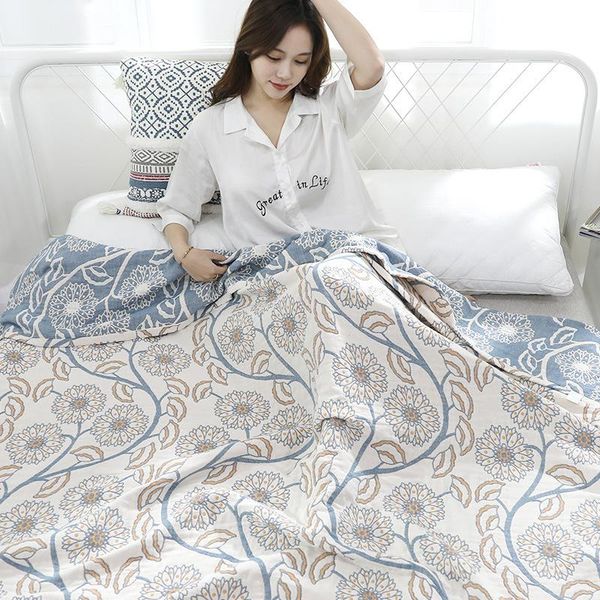 blankets cotton gauze flower blanket student bed quilt travel airplane hiking plaid covering kids toddler comforter
blankets cotton gauze flower blanket student bed quilt travel airplane hiking plaid covering kids toddler comforter
