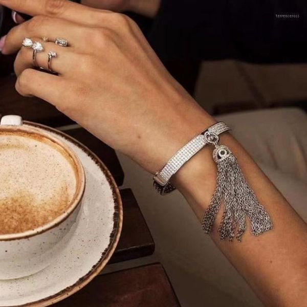 godki new luxury tassels bracelets bangles cubic zirconia cz bohemia bracelets for women wedding femme fashion jewelry1, Black
godki new luxury tassels bracelets bangles cubic zirconia cz bohemia bracelets for women wedding femme fashion jewelry1, Black