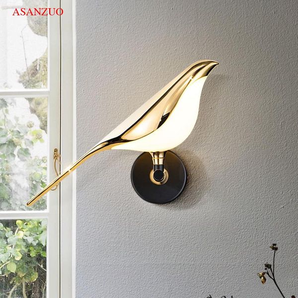 nordic modern design golden bird led wall lamp hallway corridor stairs sconce bedroom decoration lighting fixtures
nordic modern design golden bird led wall lamp hallway corridor stairs sconce bedroom decoration lighting fixtures