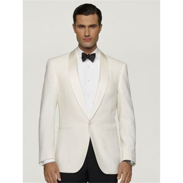 men's suits & blazers tuxedo smolking bridegroom thin suit and culinary evening for man ivory groom (jacket + pants) groomsmen, White;black
men's suits & blazers tuxedo smolking bridegroom thin suit and culinary evening for man ivory groom (jacket + pants) groomsmen, White;black