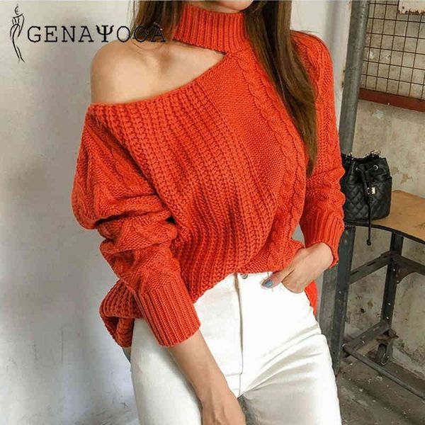 genayooa off shoulder cashmere women turtleneck sweater pullover knitted long sleeve black ladies jumpers autumn 210417, White;black
genayooa off shoulder cashmere women turtleneck sweater pullover knitted long sleeve black ladies jumpers autumn 210417, White;black