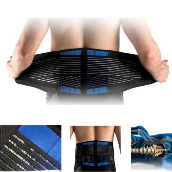 waist support sport adjustable neoprene double pull lumbar lower elasticated back belt brace pain relief band strap, Black;gray
waist support sport adjustable neoprene double pull lumbar lower elasticated back belt brace pain relief band strap, Black;gray