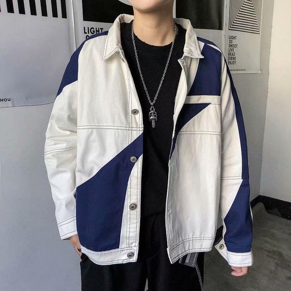 men's jackets denim jacket men style buttons standard streetwear single breasted youthful vitality clothing bg50js, Black;brown
men's jackets denim jacket men style buttons standard streetwear single breasted youthful vitality clothing bg50js, Black;brown