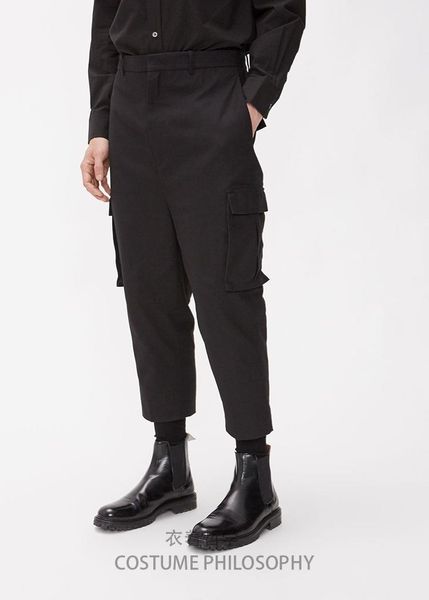 men clothing simple and classic style tooling nine points pants leisure slim trousers hairstylist plus size men's, Black
men clothing simple and classic style tooling nine points pants leisure slim trousers hairstylist plus size men's, Black