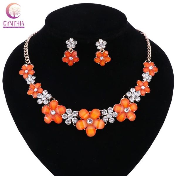 earrings & necklace fashion trendy nigerian wedding african beads jewelry sets crystal flower earring party dubai set, Silver
earrings & necklace fashion trendy nigerian wedding african beads jewelry sets crystal flower earring party dubai set, Silver