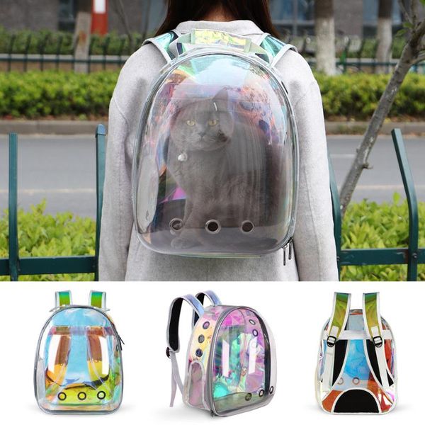 cat carriers,crates & houses breathable bag transparent outdoor puppy backpack carrier cats box cage small dog pet travel handbag space caps 
cat carriers,crates & houses breathable bag transparent outdoor puppy backpack carrier cats box cage small dog pet travel handbag space caps
