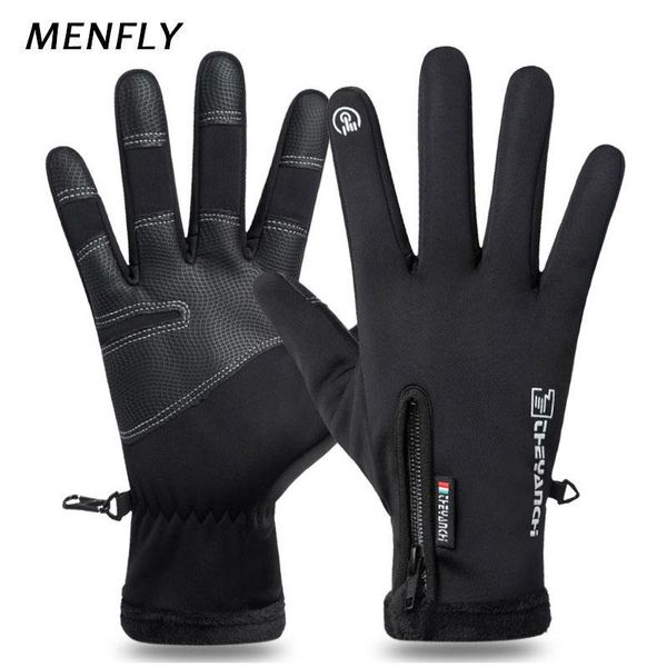 zipper winter cycling gloves men's touch screen windproof bicycle glove outdoor motorcycle female skiing mitten, Black
zipper winter cycling gloves men's touch screen windproof bicycle glove outdoor motorcycle female skiing mitten, Black