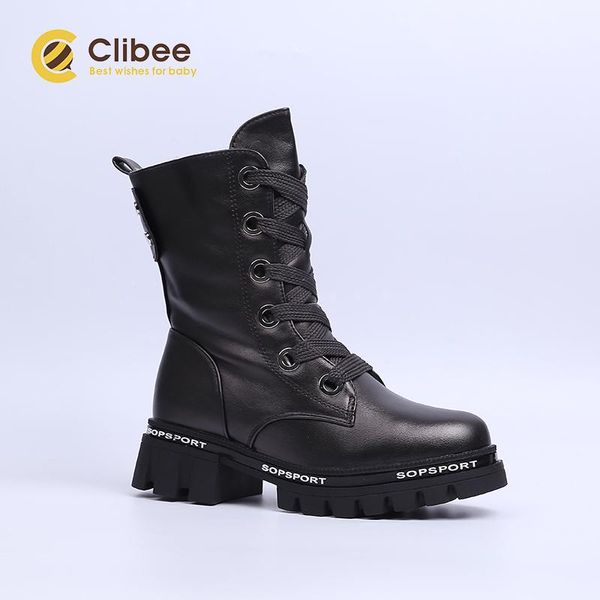clibee winter children boots pu leather kids snow girls fashion riding biking shoes with thick mid heel sole, Black;grey
clibee winter children boots pu leather kids snow girls fashion riding biking shoes with thick mid heel sole, Black;grey