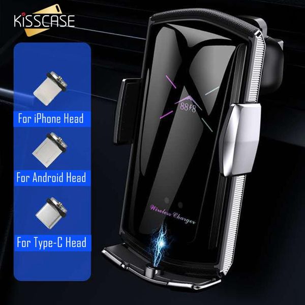 cell phone mounts & holders kisscase qi holder car wireless charger with 3 magnetic heads fast charge in for s20 mobile stand
cell phone mounts & holders kisscase qi holder car wireless charger with 3 magnetic heads fast charge in for s20 mobile stand