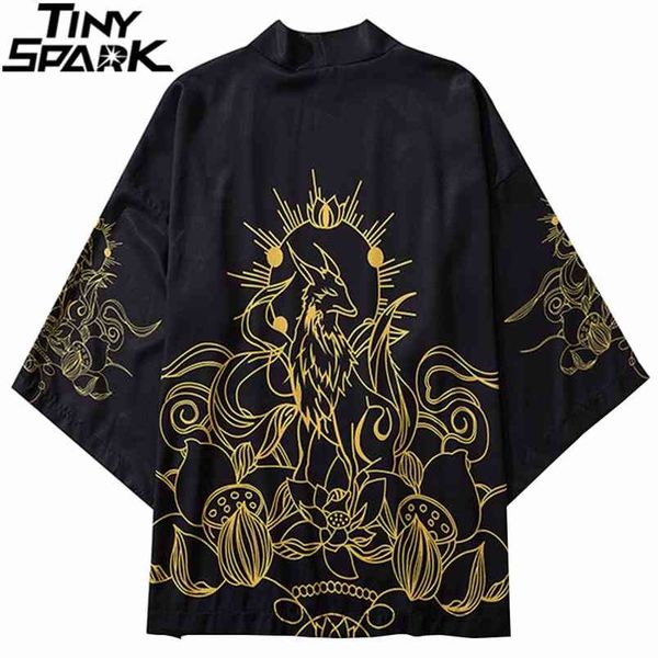 japanese kimono jacket lotus fairy dog harajuku hip hop men japan streetwear summer thin clothing loose black 210811, Black;brown
japanese kimono jacket lotus fairy dog harajuku hip hop men japan streetwear summer thin clothing loose black 210811, Black;brown