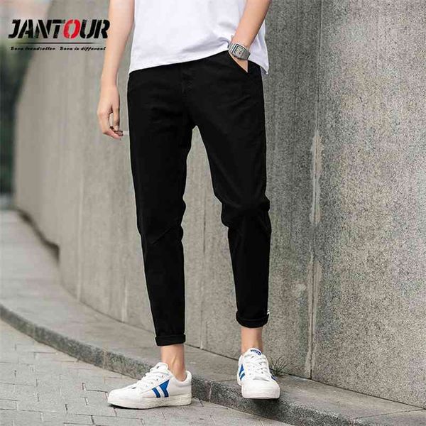 men's cotton elastic casual pants men solid color ankle-length pants high-quality business trousers male four seasons pant 210723, Black
men's cotton elastic casual pants men solid color ankle-length pants high-quality business trousers male four seasons pant 210723, Black