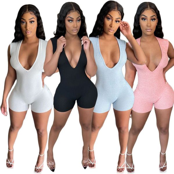 deep v-neck vest sleeveless short pants jumpsuit skinny women short jumpsuit, Black;gray
deep v-neck vest sleeveless short pants jumpsuit skinny women short jumpsuit, Black;gray