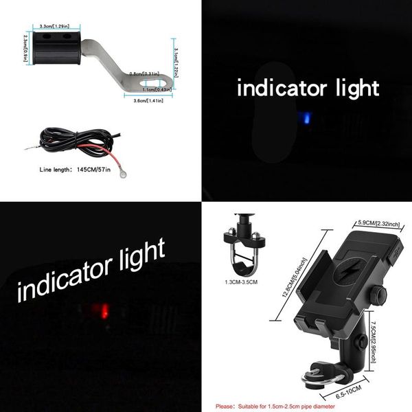 cell phone mounts & holders motorcycle wireless charging mobile holder 12-32v electric vehicle charger x3ud
cell phone mounts & holders motorcycle wireless charging mobile holder 12-32v electric vehicle charger x3ud