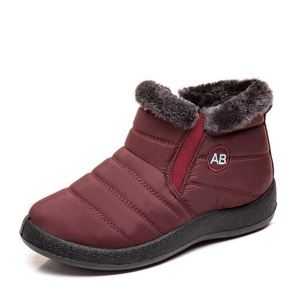 boots women winter shoes solid color snow plush inside bottom keep warm waterproof ski fashion 452, Black
boots women winter shoes solid color snow plush inside bottom keep warm waterproof ski fashion 452, Black