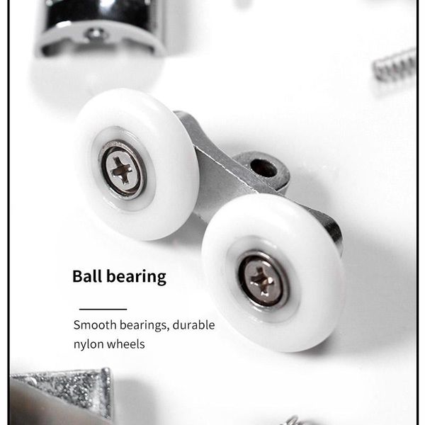 2pcs/set 23mm up pulley wheels brass zinc alloy bearing hardware sliding door roller shower room cabin accessories other
2pcs/set 23mm up pulley wheels brass zinc alloy bearing hardware sliding door roller shower room cabin accessories other