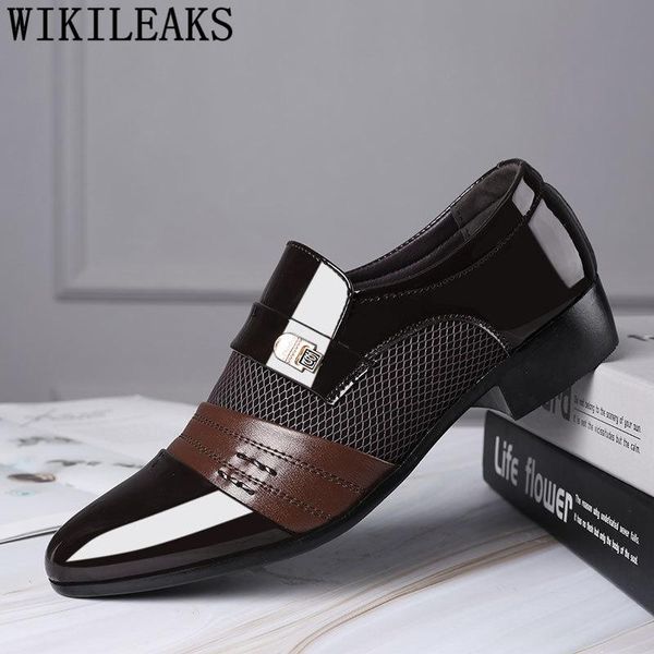 dress shoes italian men elegant classic formal coiffeur loafers suit brand big size sepatu slip on pria ayakkabi, Black
dress shoes italian men elegant classic formal coiffeur loafers suit brand big size sepatu slip on pria ayakkabi, Black
