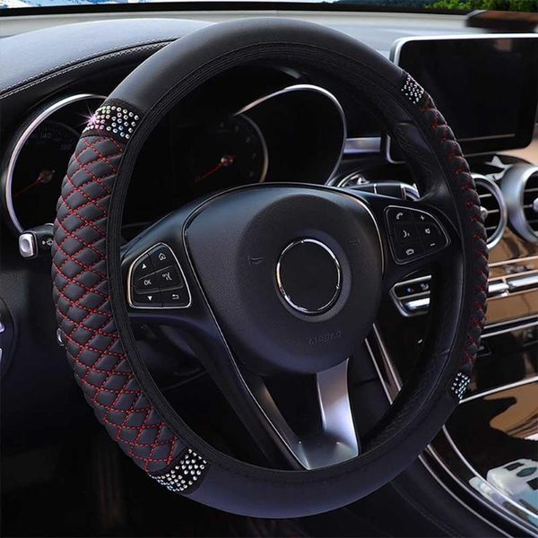 steering wheel covers 15''/37-38cm universal car cover pu leather anti-slip protector suv diamond
steering wheel covers 15''/37-38cm universal car cover pu leather anti-slip protector suv diamond
