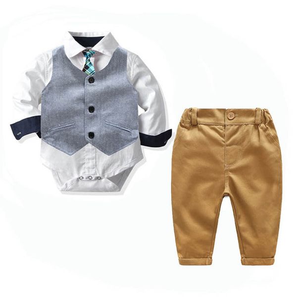 kids clothing sets boy suit boys outfits children clothes boy's gentleman triangle ha-shirt spring/autumn long sleeve dress climbing b9, White
kids clothing sets boy suit boys outfits children clothes boy's gentleman triangle ha-shirt spring/autumn long sleeve dress climbing b9, White