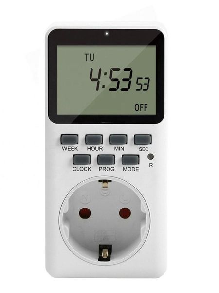 timers digital timer switch lcd intelligent program socket 7days cycle plug-in outlet household smart tools eu/us/uk plug
timers digital timer switch lcd intelligent program socket 7days cycle plug-in outlet household smart tools eu/us/uk plug