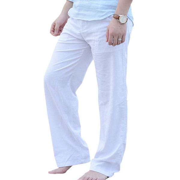 men's pants shzq summer casual for men natural cotton linen trousers male white green lightweight elastic waist straight loose beach p, Black
men's pants shzq summer casual for men natural cotton linen trousers male white green lightweight elastic waist straight loose beach p, Black