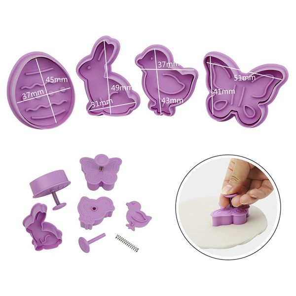 baking moulds 1set easter food grade plastic cookie mold animal biscuit cutter 3d cartoon molds tools party cupcake diy supplies
baking moulds 1set easter food grade plastic cookie mold animal biscuit cutter 3d cartoon molds tools party cupcake diy supplies