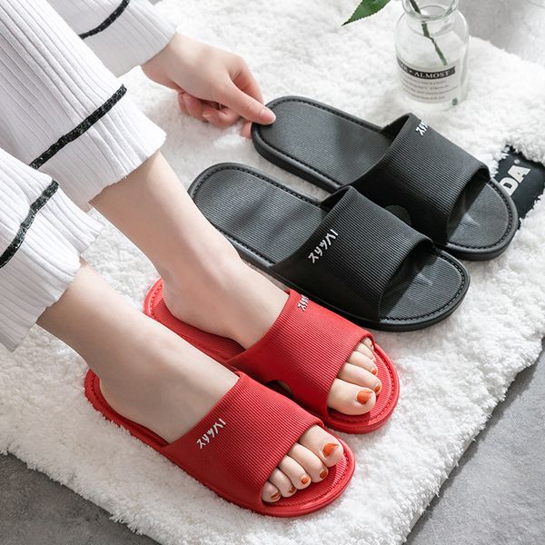 women home soft slippers bathroom non-slip thick sole eva indoor slides casual design beach slipper 2021 summer new shoes y0406, Black
women home soft slippers bathroom non-slip thick sole eva indoor slides casual design beach slipper 2021 summer new shoes y0406, Black