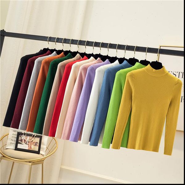 autumn women sweater turtleneck pullover fashion winter slim korean knit jumper basic soft blouse sueter mujer, White;black
autumn women sweater turtleneck pullover fashion winter slim korean knit jumper basic soft blouse sueter mujer, White;black