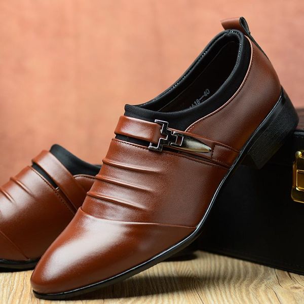 men's hollow leather shoes business suits breathable casual designer men dress, Black
men's hollow leather shoes business suits breathable casual designer men dress, Black