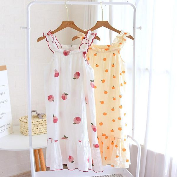 women's sleepwear washed cotton sling nightdress girl fresh over the knee summer thin cool shoulder off mid-length women, Black;red
women's sleepwear washed cotton sling nightdress girl fresh over the knee summer thin cool shoulder off mid-length women, Black;red