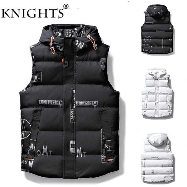 autumn winter sleeveless jacket down vest men's warm thick loose hooded coats padded waistcoat down vest men 211023, Black
autumn winter sleeveless jacket down vest men's warm thick loose hooded coats padded waistcoat down vest men 211023, Black