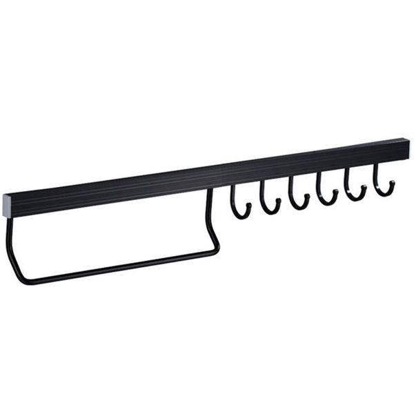 wall mounted pot rack storage shelf with 1 dishcloth holder 6 s hooks included adjustable pots and pans organizer under kitchen & organizati
wall mounted pot rack storage shelf with 1 dishcloth holder 6 s hooks included adjustable pots and pans organizer under kitchen & organizati