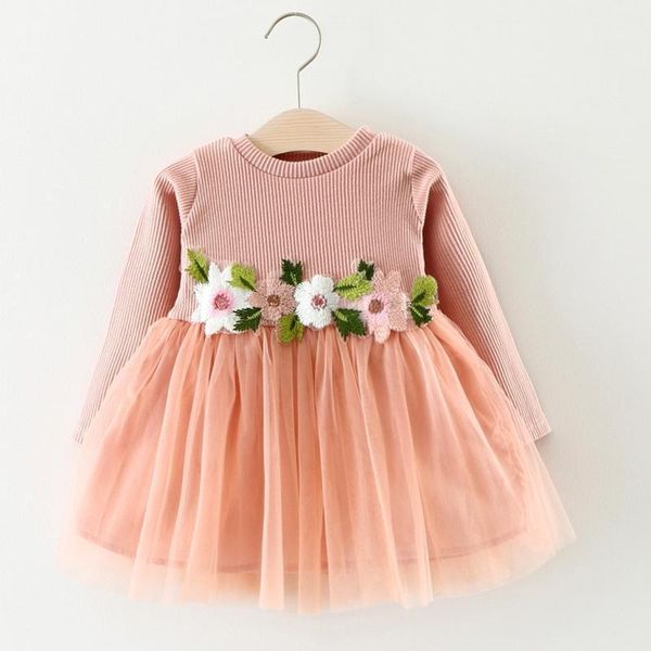 girl's dresses children's clothes spring and autumn girls long-sleeved dress baby princess flower net girl pink1, Red;yellow
girl's dresses children's clothes spring and autumn girls long-sleeved dress baby princess flower net girl pink1, Red;yellow
