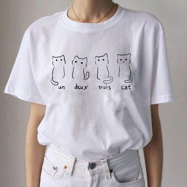 kawaii cat funny cartoon casual womens cute printed fashion aesthetic tees female, White
kawaii cat funny cartoon casual womens cute printed fashion aesthetic tees female, White