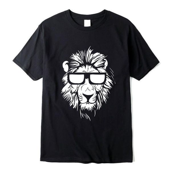 lion printed cool mens t shirt men's good quality anime pure cotton short sleeve trendy s-3xl t-shirts, White;black
lion printed cool mens t shirt men's good quality anime pure cotton short sleeve trendy s-3xl t-shirts, White;black