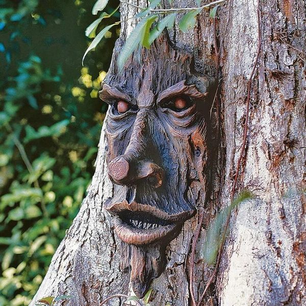 craft tools bark ghost face facial features decoration outdoor creative props for garden statue
craft tools bark ghost face facial features decoration outdoor creative props for garden statue