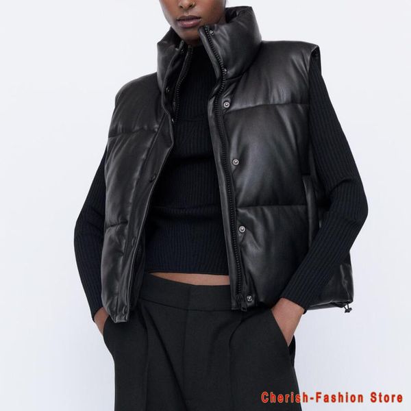 women's leather & faux autumn winter black warm vest women fashion zipper sleeveless coat female casual short outwear ladies
women's leather & faux autumn winter black warm vest women fashion zipper sleeveless coat female casual short outwear ladies