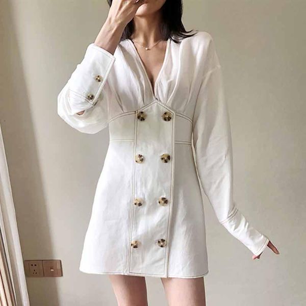 casual dresses seebeautiful fashion summer 2021thin simple v-neck long sleeve double breasted stitching loose dress women n081, Black;gray
casual dresses seebeautiful fashion summer 2021thin simple v-neck long sleeve double breasted stitching loose dress women n081, Black;gray