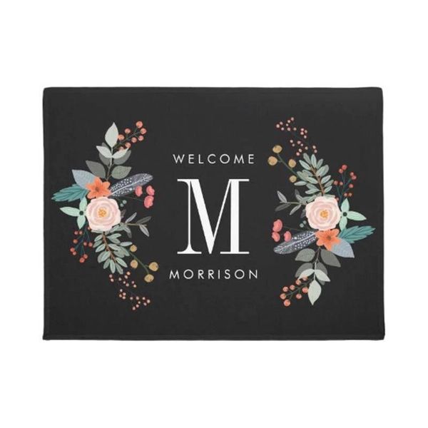 personalized family name botanical flower doormat door mat machine washable non slip mats bathroom carpet carpets
personalized family name botanical flower doormat door mat machine washable non slip mats bathroom carpet carpets
