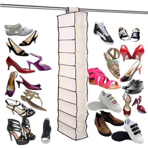 storage boxes & bins 10 pockets closet organizer wardrobe shoe clothes hanging rack shelf door dust-proof
storage boxes & bins 10 pockets closet organizer wardrobe shoe clothes hanging rack shelf door dust-proof