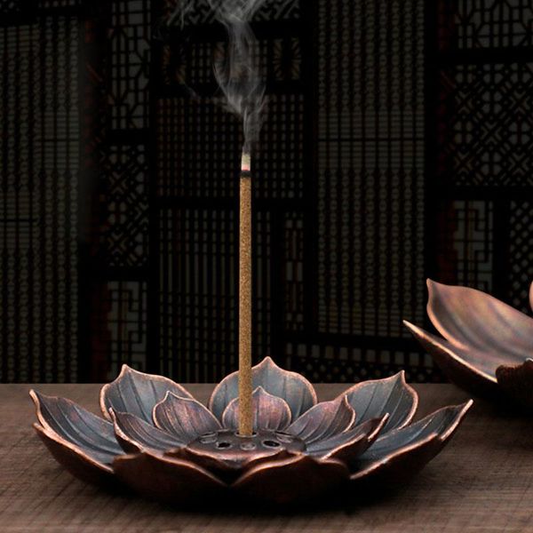 fragrance lamps backflow incense burner stick holder home buddhism decoration coil lotus censer bronze air vaporizer decor supplies
fragrance lamps backflow incense burner stick holder home buddhism decoration coil lotus censer bronze air vaporizer decor supplies