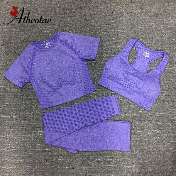 yoga outfit athvotar 3 pcs women seamless set fitness gym short sleeve crop shirts high waist running leggings workout
yoga outfit athvotar 3 pcs women seamless set fitness gym short sleeve crop shirts high waist running leggings workout