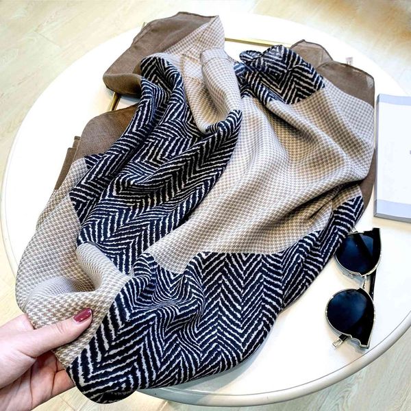 new silk women's cotton hemp hand feel super shawl travel sunscreen scarf, Blue;gray
new silk women's cotton hemp hand feel super shawl travel sunscreen scarf, Blue;gray