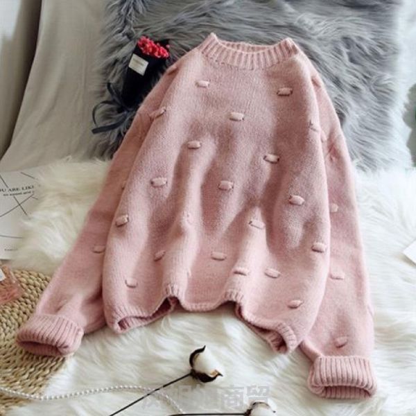 women sweater pullovers fashion autumn winter 4 colors thick knitted female long sleeved soft knitwear 210524, White;black
women sweater pullovers fashion autumn winter 4 colors thick knitted female long sleeved soft knitwear 210524, White;black