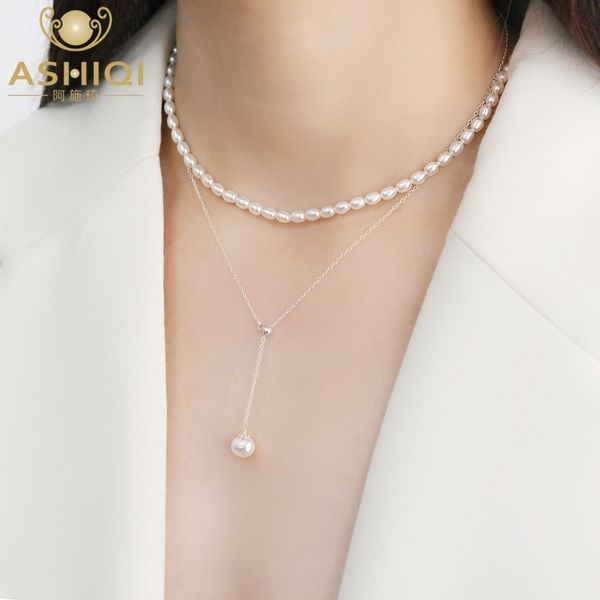 ashiqi 7-8mm oval natural freshwater pearl necklace 925 sterling silver jewelry for women fashion adjustable length chain
ashiqi 7-8mm oval natural freshwater pearl necklace 925 sterling silver jewelry for women fashion adjustable length chain