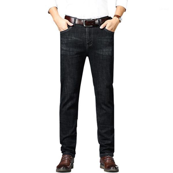 men's jeans 2021 men business casual dark black blue elastic force fashion denim trousers male brand pants
men's jeans 2021 men business casual dark black blue elastic force fashion denim trousers male brand pants
