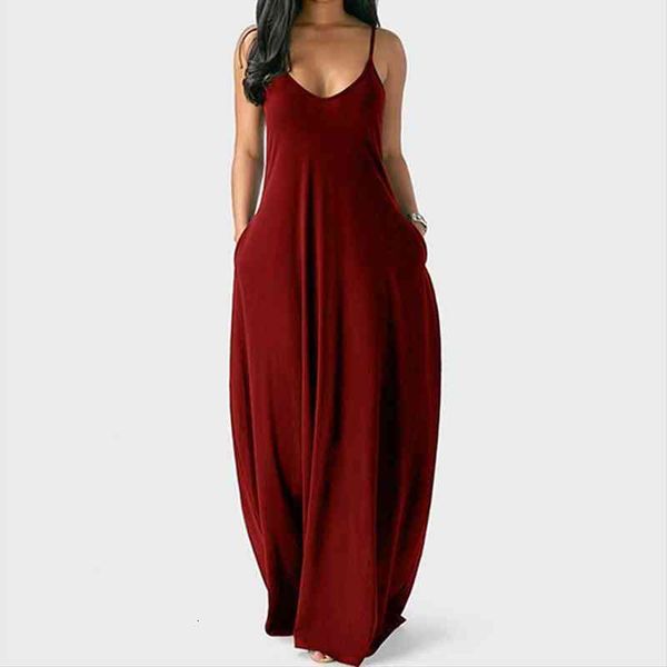 summer long loose womens dresses spaghetti straps sleeveless pockets solid color maxi casual plus size beach k, Black;gray
summer long loose womens dresses spaghetti straps sleeveless pockets solid color maxi casual plus size beach k, Black;gray